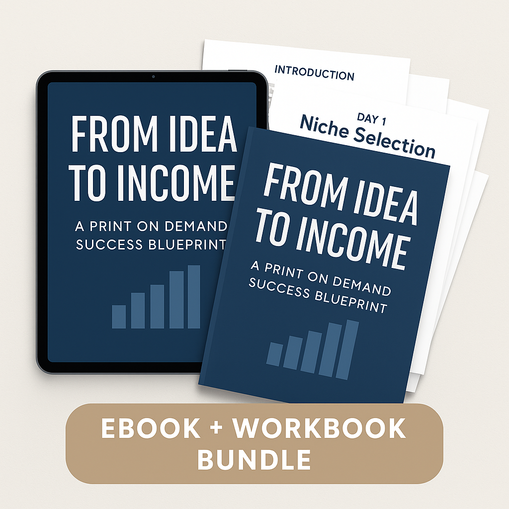 From Idea to Income: Build your Print-On-Demand Brand Online