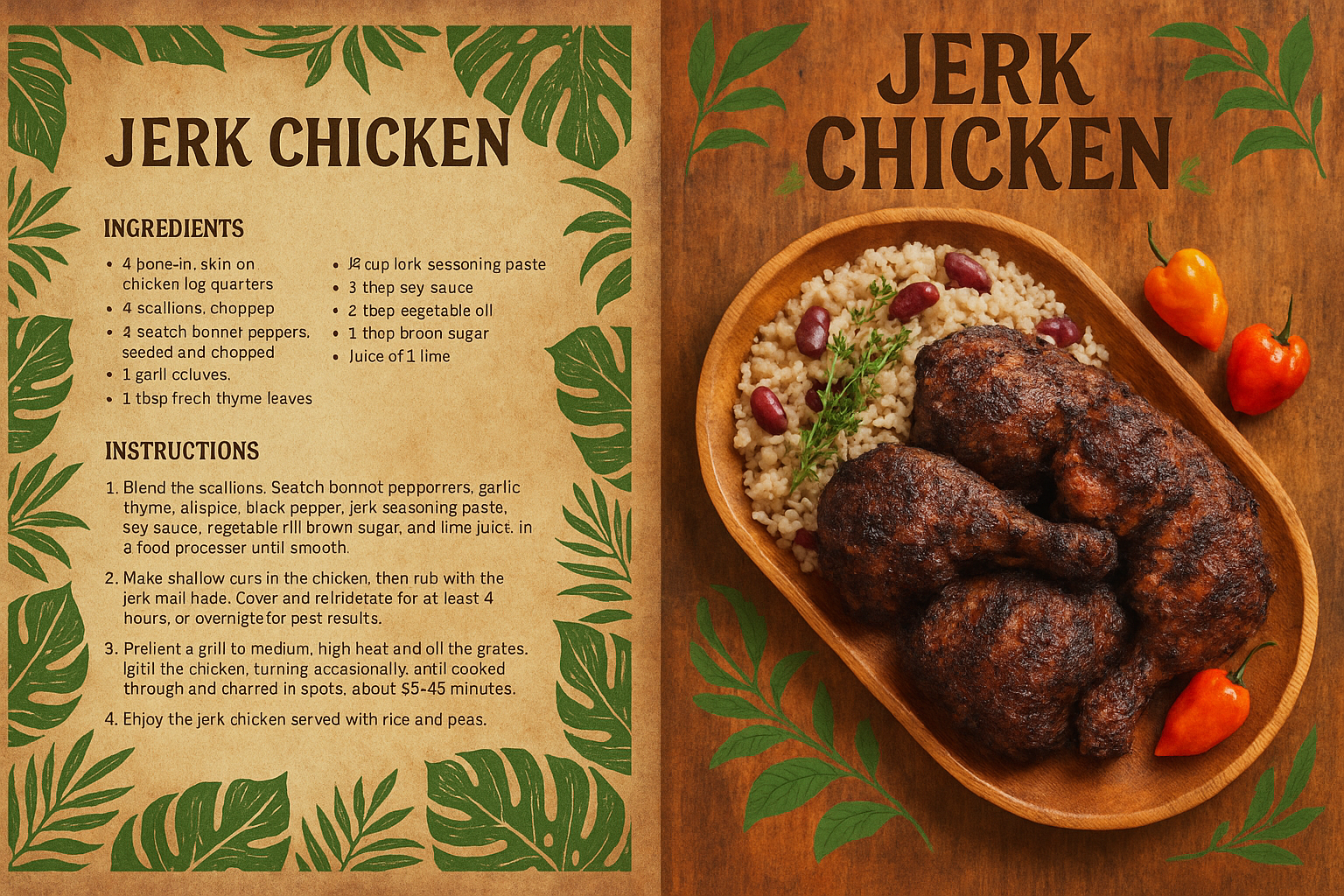Flava from Yaad: Jamaican Recipe Ebook